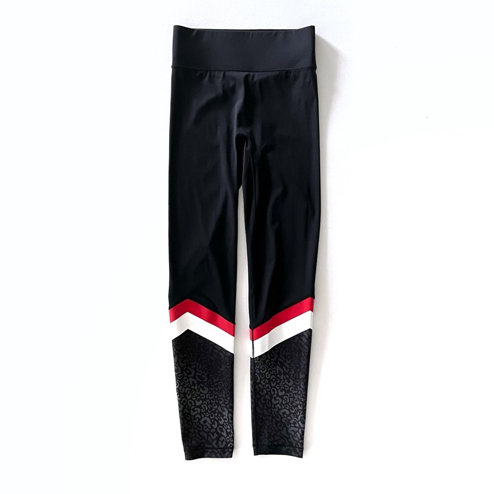 All Access Tour Leggings Black/Snow Leopard